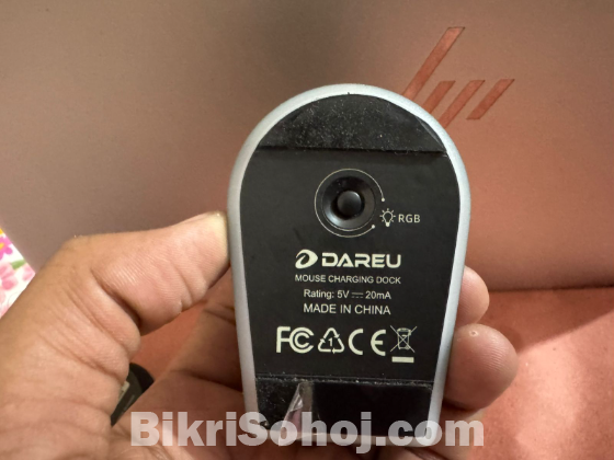 Dareu EM901X RGB Wireless Gaming Mouse with Dock – Like New
